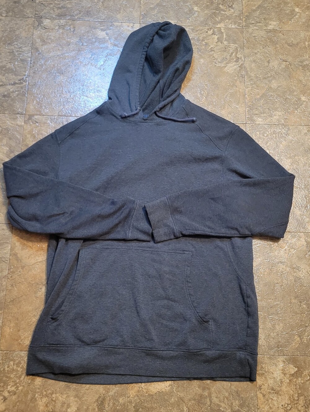 Duluth Trading Co Dry On The Fly Hoodie Mens XL Gray Long Sleeve Pullover